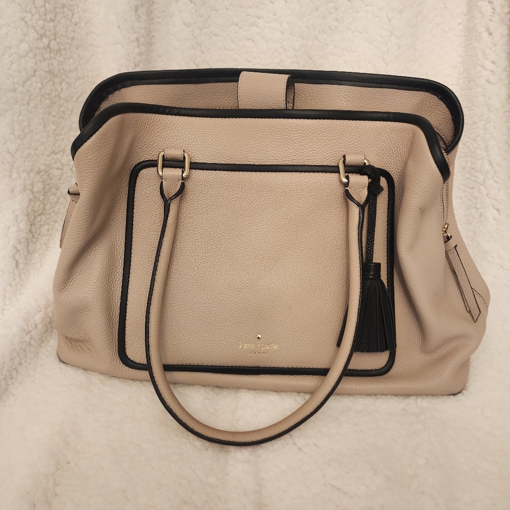 KatevSpade Leather Tote